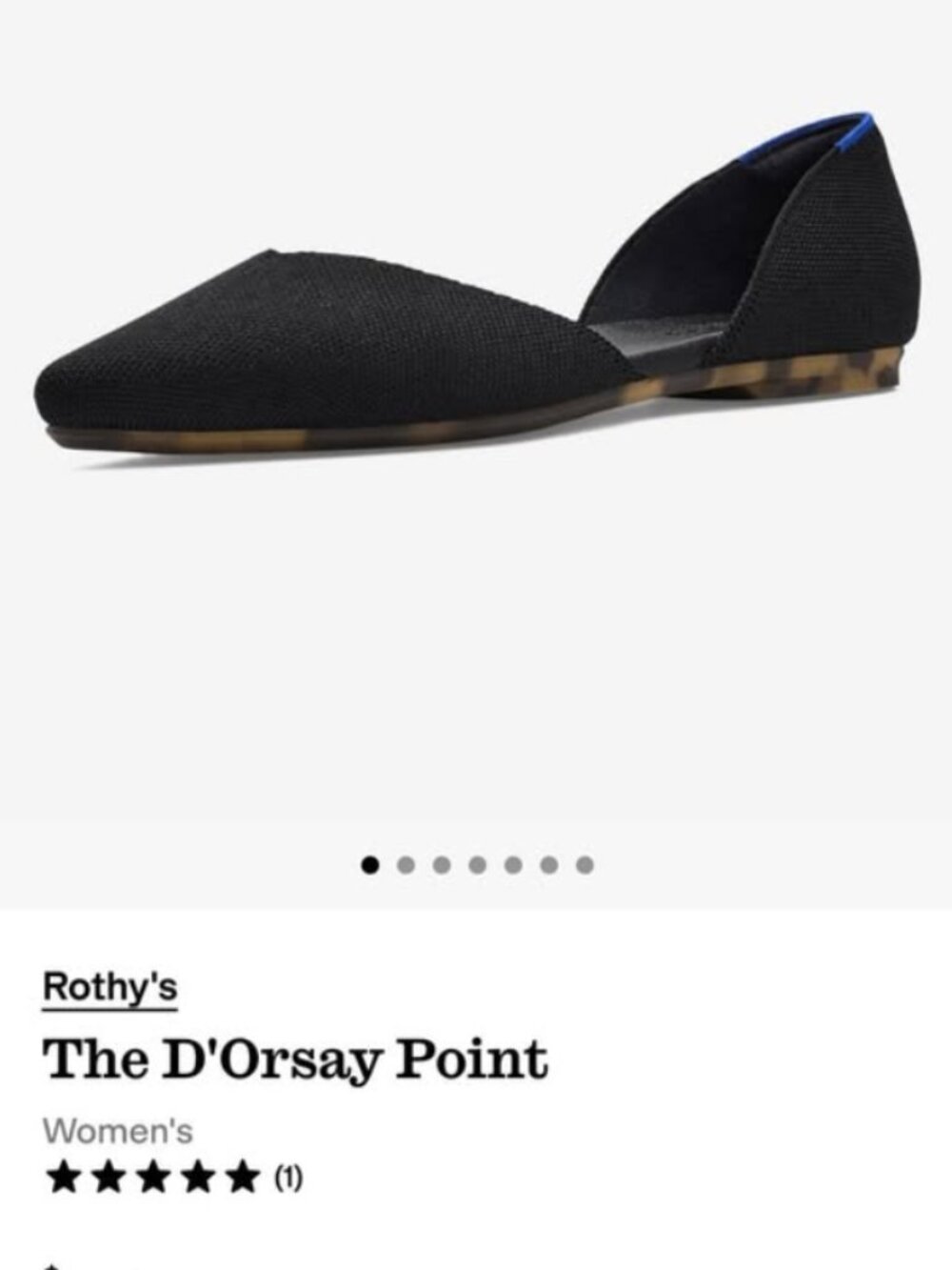 Rothy’s size 8 - brand new in box